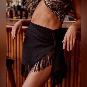Rosalina Fringe Skirt by 12th Tribe